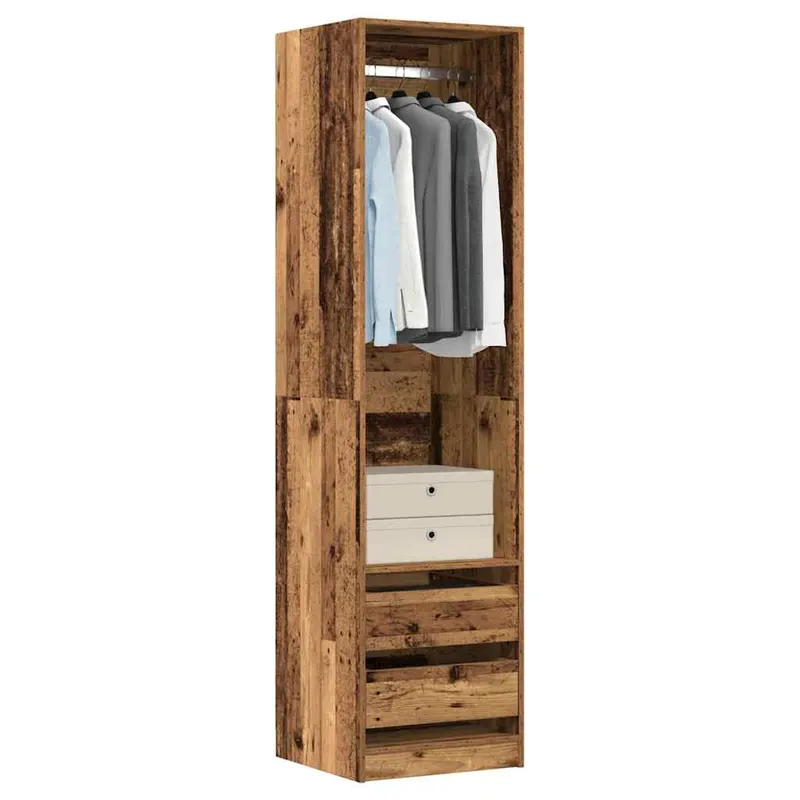 sifonier, lemn vechi, 50x50x200 cm, lemn prelucrat