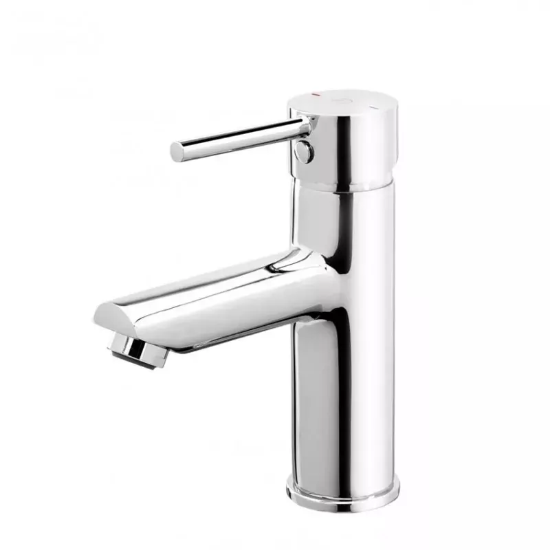 Baterie lavoar FDesign Flusso FD1-FLS-2-11, 3 8 , marimea M , monocomanda, ventil push to open, crom