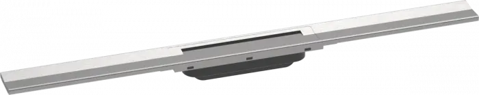 Rigola liniara de dus cu gratar din inox 800 mm, optiune scurtare, inox periat, Hansgrohe RainDrain Flex