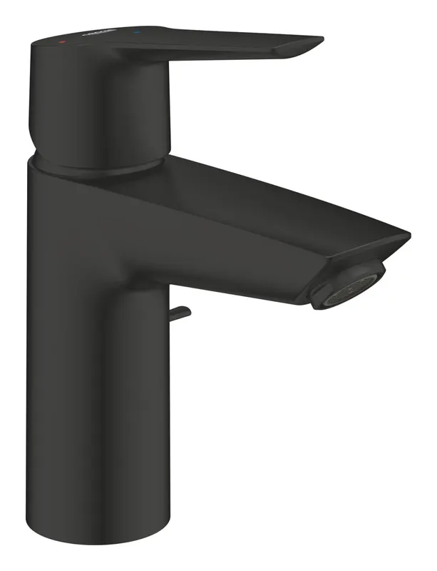 Baterie lavoar Grohe 311372432, 28 mm, 5.7 l min, 0.6 bar, 35 mm, 165 mm, 109 mm, 395 mm, 1 orificii instalare, Negru