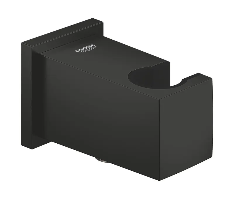 Cot iesire dus Grohe 263702430, 88 mm, 52 mm, 1 2 diametru filet iesire, 1 2 diametru filet alimentare, Negru