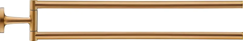 Bara prosop Duravit 0099410400, Starck T, tip instalare pe perete, numar orificii instalare 2, bronz