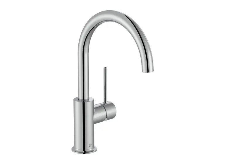 Baterie lavoar Roca A5A4A3FC00, NU, tip comanda monocomanda, marime l, tip instalare pe blat, pe lavoar, crom