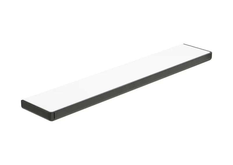 Raft Roca A817027CN0, baie Tempo, numar orificii instalare 4, tip instalare pe perete, elemente fixare ascunse, negru