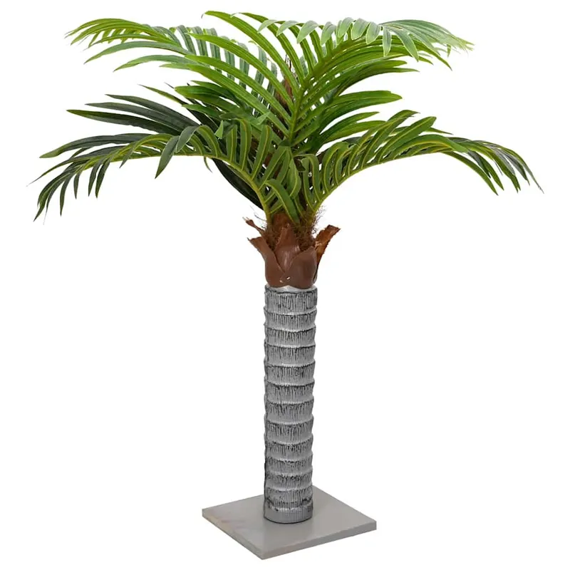 palmier artificial 6 frunze 100 cm verde
