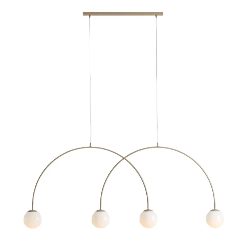Lampa suspendata VARSTI QUATTRO L - Beige