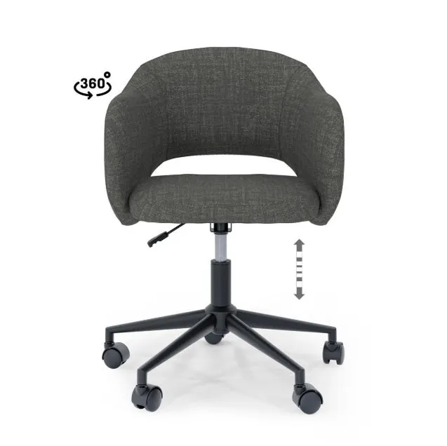 Scaun de birou RALIN - Gri inchis