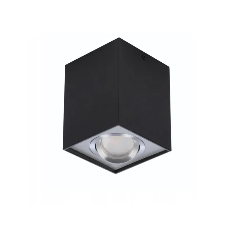 Spot aplicat CLONAL SILVER - Negru
