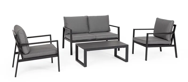 Set pentru exterior HILDE - Gri inchis
