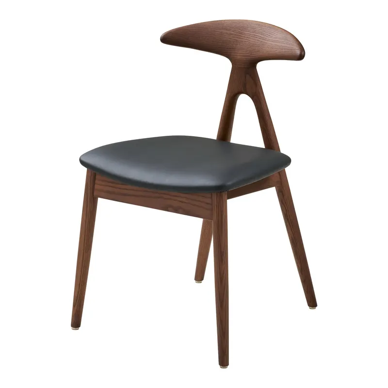Scaun ANDALUZ DARK BROWN - Negru