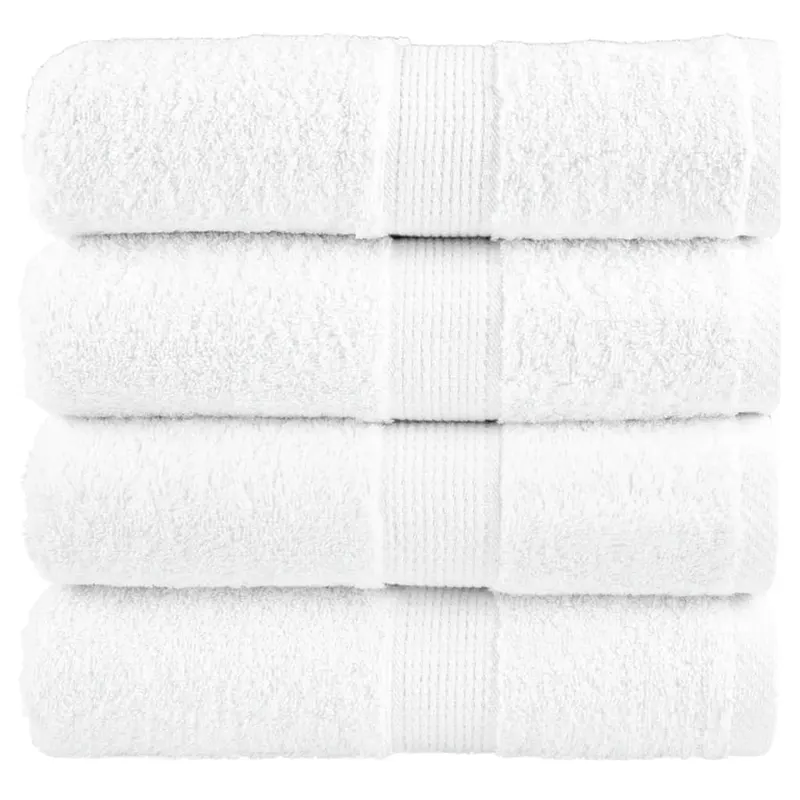 prosoape de maini premium solund 4 buc alb 30x30 cm 600gsm