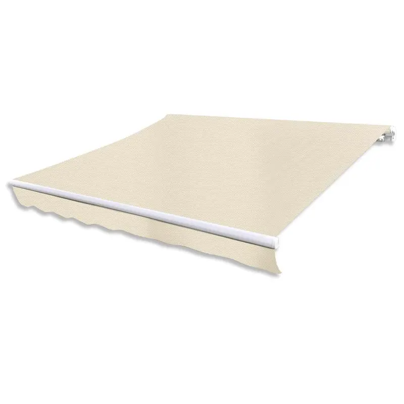 copertina pliabila motorizata, 400 cm, crem