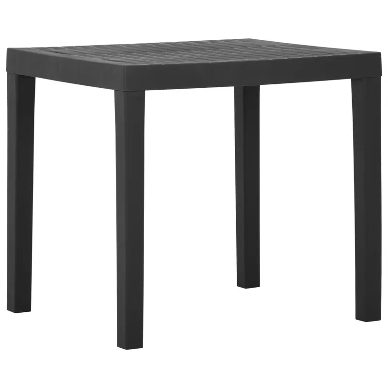 masa de gradina, gri, 79x65x72 cm, plastic