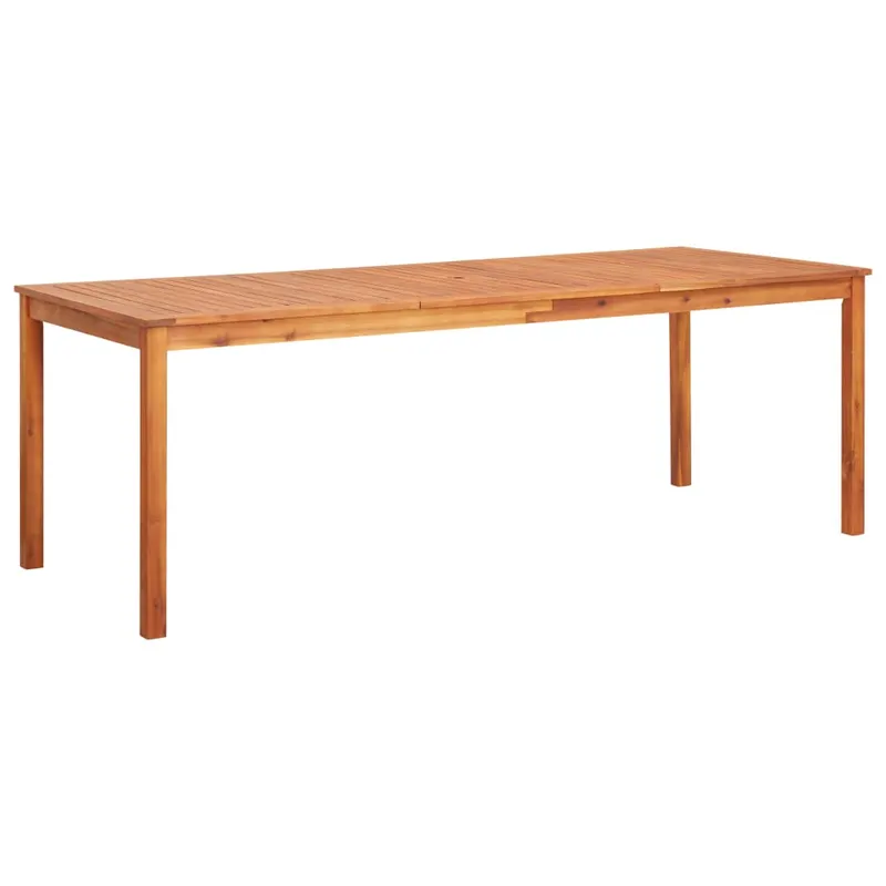 masa de gradina, 215 x 90 x 74 cm, lemn masiv de acacia