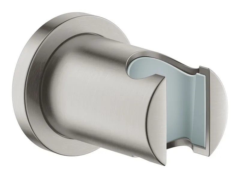 Suport para dus Grohe 27074DC0, Rainshower, aparent, universal, mat, otel satinat