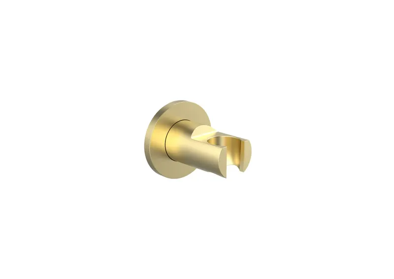 Suport para dus Roca A5B1350VA0, 58 mm, 60 mm, universal, pe perete, metal, abs, suport para dus incorporat, Auriu