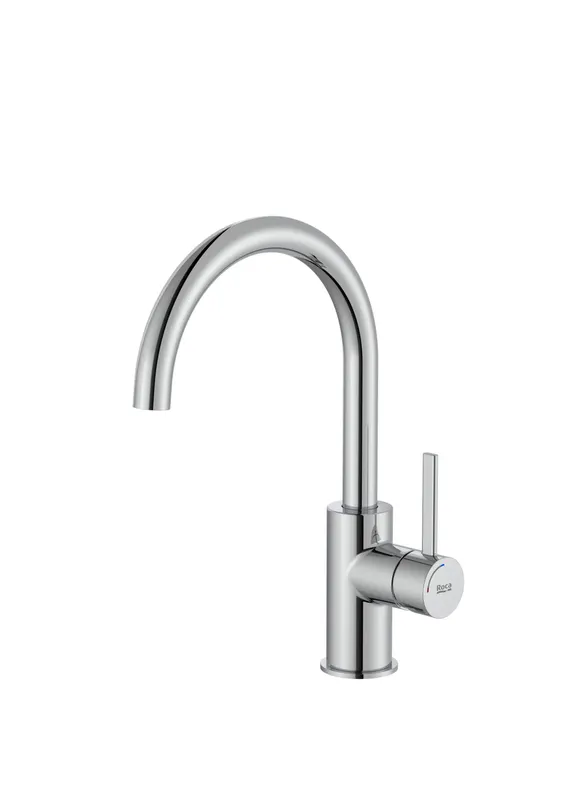 Baterie lavoar Roca A5A4A9EC00, 28 mm, 5 l min, 0.5 bar, 35 mm, 271 mm, 161 mm, 420 mm, 1 orificii instalare, Crom