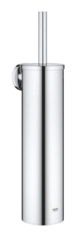 Perie WC Grohe 40696000, 396 mm, 107 mm, 2 orificii instalare, pe perete, metal, elemente fixare ascunse, Crom