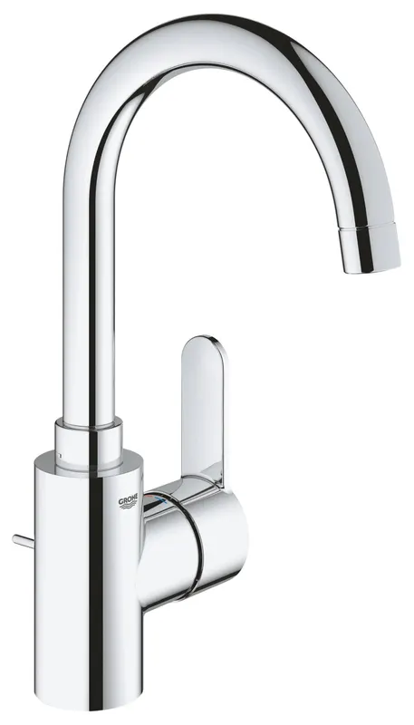 Baterie lavoar Grohe 23043003, Eurostyle, tip comanda monocomanda, tip instalare pe lavoar, pe blat, crom