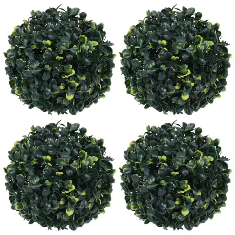 bile de arbusti cimisir artificiali, 4 buc., 12 cm