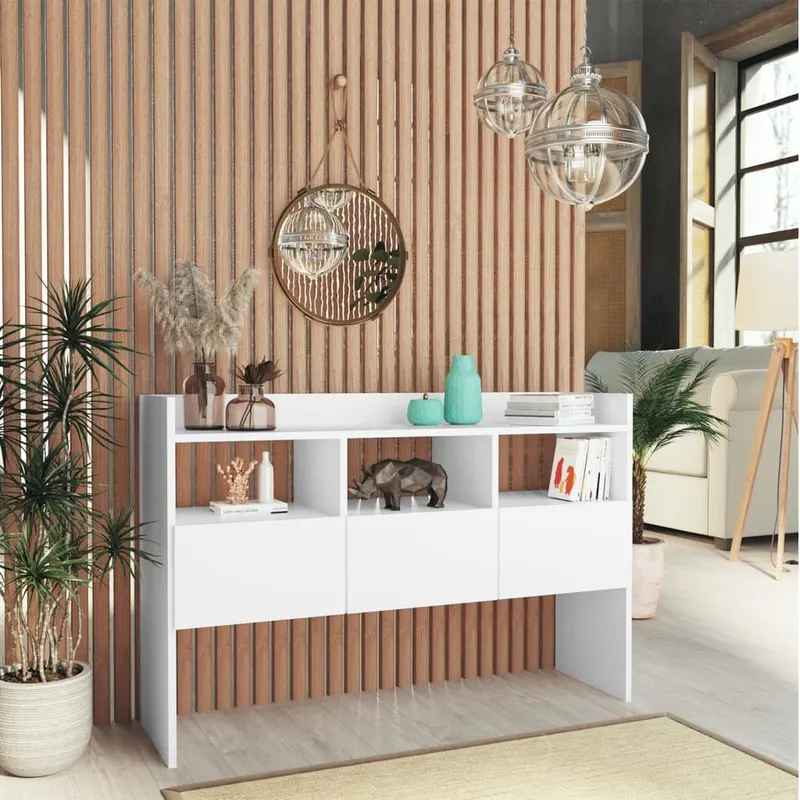 servanta, alb, 105x30x70 cm, pal