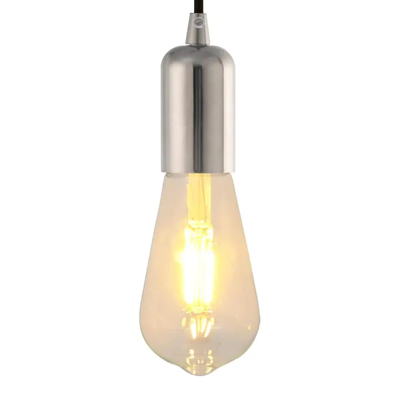 suporturi de lampa 2 buc nichel satinat e27
