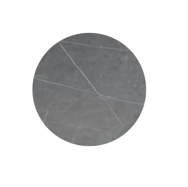 Masa de bar LAYRA WHITE LEG Ø70 CM - Grey / Ø70cm