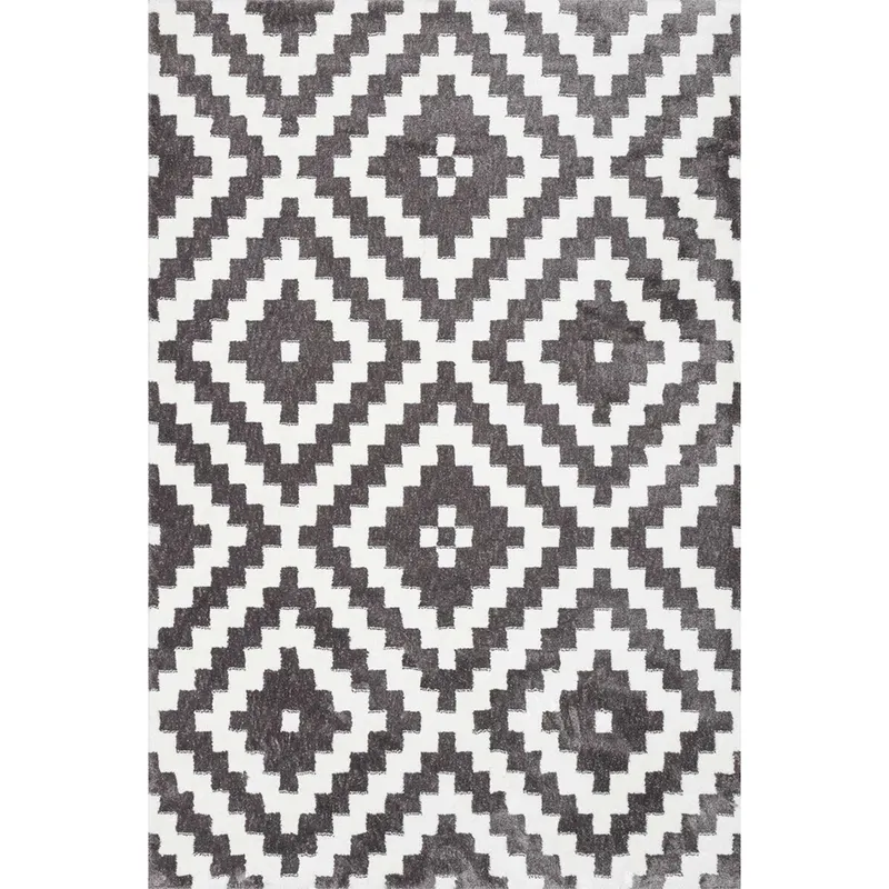 Covor modern Sintelon Creative 06GWG, poliester, model geometric, 70 x 140 cm