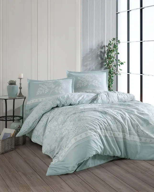 Lenjerie de pat ranforce clasy king size (devlin)