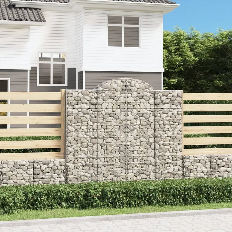 cos gabion arcuit, 200x50x180/200 cm, fier galvanizat