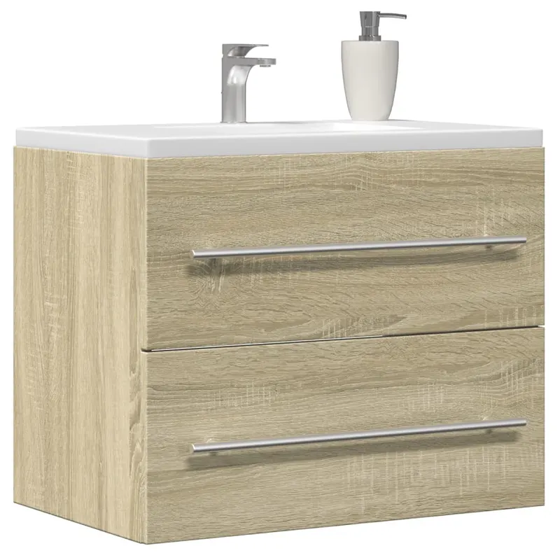 dulap de chiuveta, stejar sonoma, 60x38,5x48 cm, pal