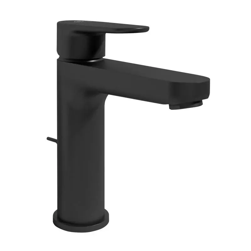 Baterie lavoar Ideal Standard Cerafine BC699XG, 3 8 , marimea M, monocomanda, cartus ceramic, ventil cu tija, mat, negru