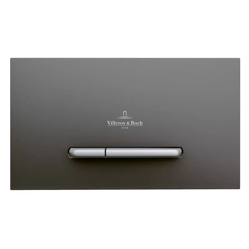 Clapeta de actionare, antracit mat, Villeroy Boch ViConnect
