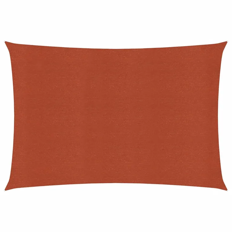 panza parasolar caramiziu dreptunghiular 3,5x4,5m hdpe 160 g/m2