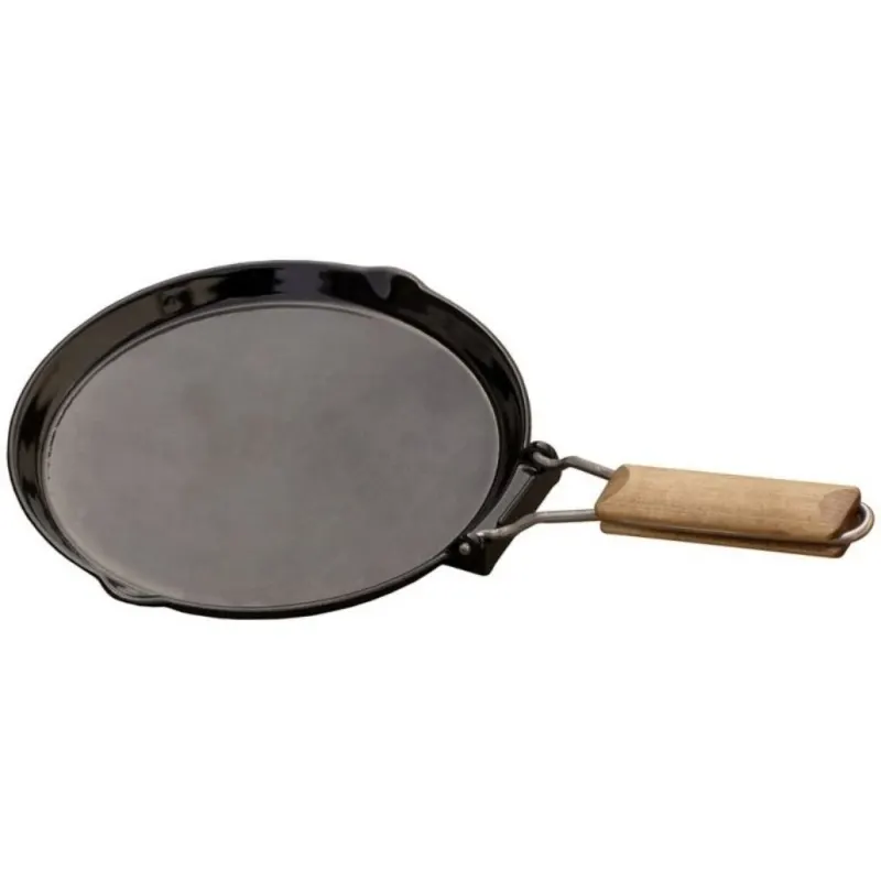 Tigaie fonta cu maner 24 cm