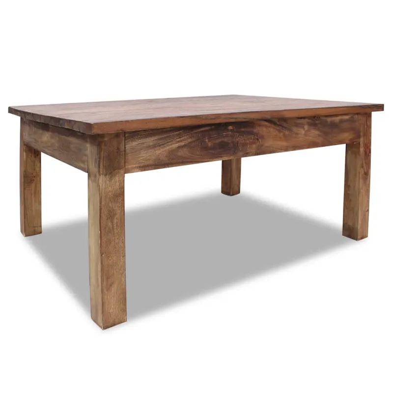 masuta de cafea, lemn masiv reciclat, 98x73x45 cm