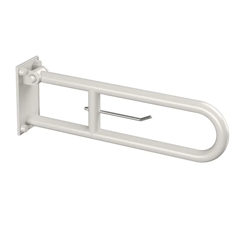 Bara de siguranta rabatabila cu porthartie, Thermomat, 83 cm, alb