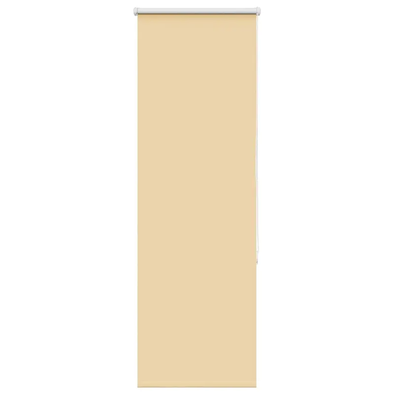 jaluza cu role opace bej 40x175 cm latime material 35,7 cm