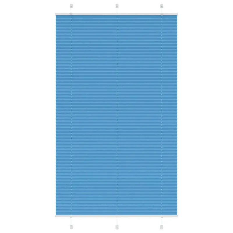 jaluza plisata albastru 120x200 cm latime tesatura 119,4 cm