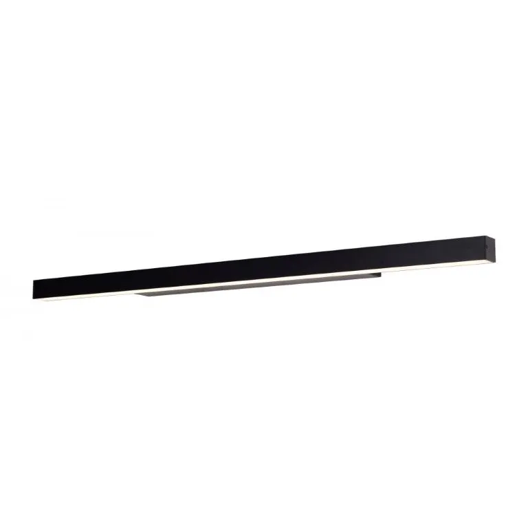 Aplică de perete LINE 113 cm - Negru