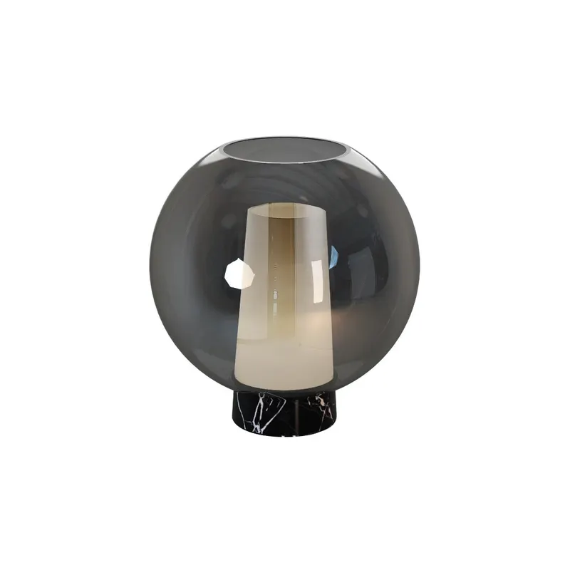 Veioza NORMAD ROUND BLACK - Negru