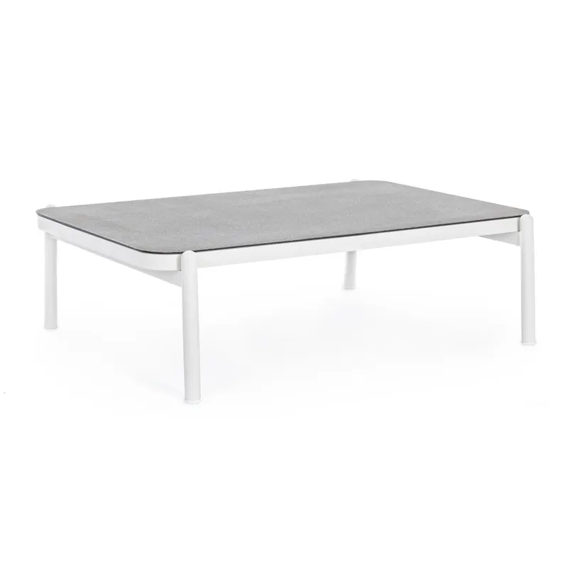 Masuta de cafea FLORENCIA 120 x 75 CM Alb - Alb