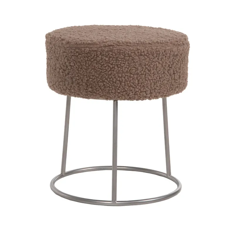 Taburet VIZINY BOUCLE Ø35 CM - Maro