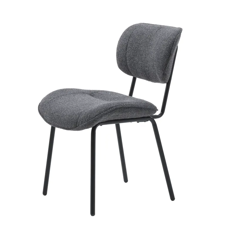 Scaun GROVE BOUCLE - Gri inchis