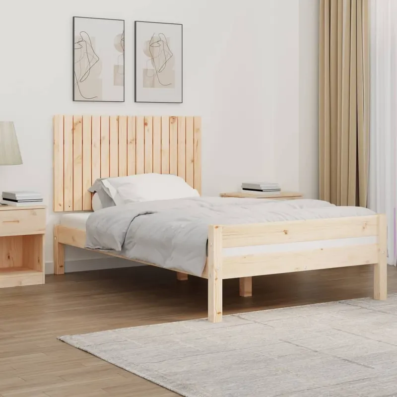 tablie de pat pentru perete, 108x3x60 cm, lemn masiv de pin