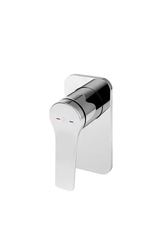 Unitate comanda FDesign Seppia FD1-SPA-7PA-11, 1 2 , incastrat, 1 iesire 1 2 , valva inclusa, crom