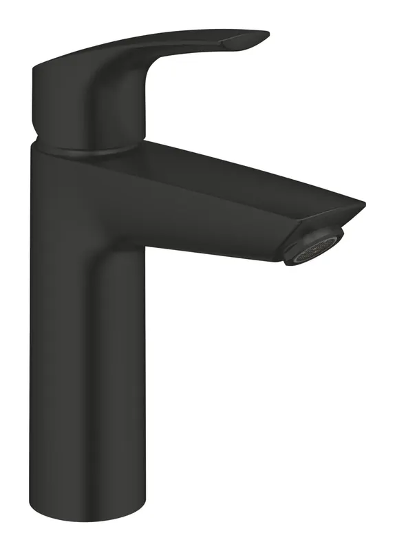 Baterie lavoar Grohe 23395243E, EuroSmart, M, 195 mm, ECO, mat, negru