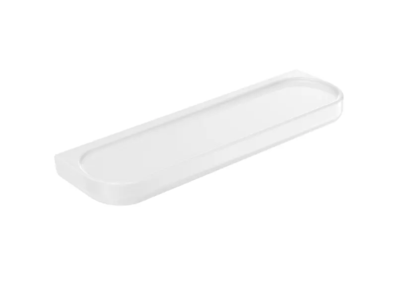 Etajera Roca A3870Z1000, Raft baie Onda, numar orificii instalare 2, design modern, fixare sigura, alb