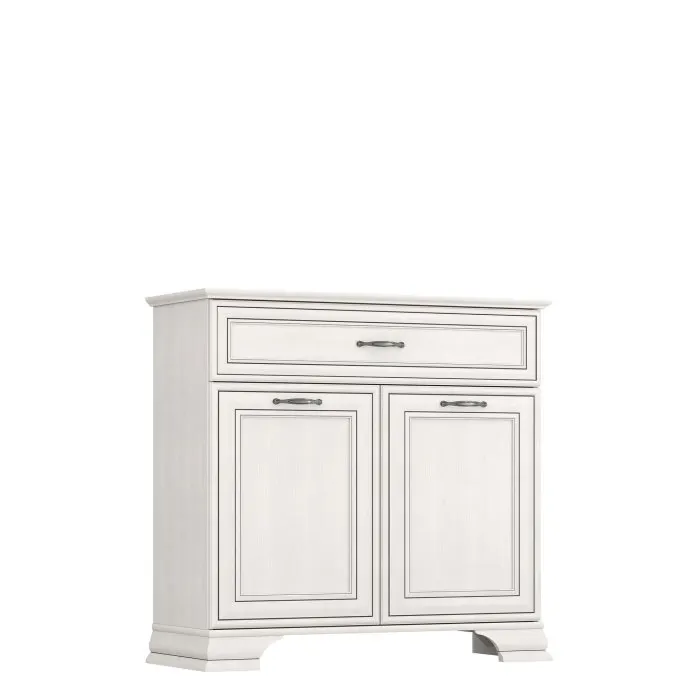 Comoda cu 2 usi, 1 sertar TIFFANY II, crem fineline, 94x37x90 cm