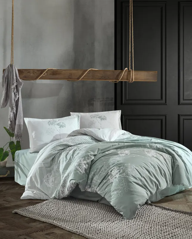 Lenjerie de pat ranforce clasy king size (luvi)